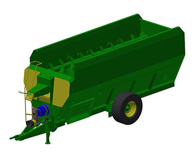 MACCHINE PER LA ZOOTECNIA, CARRI MISCELATORI PER L’ALIMENTAZIONE BOVINA, OVINA